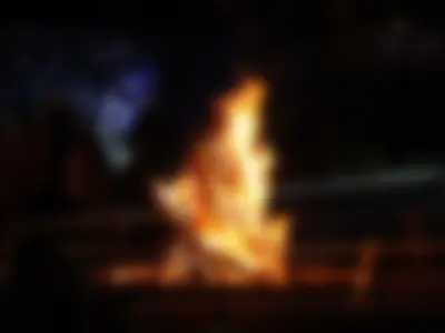Flames like flowers